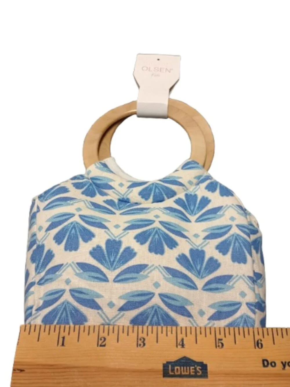 NWT Sigrid Olsen Kids Lined Floral Fabric Bag as Pictured